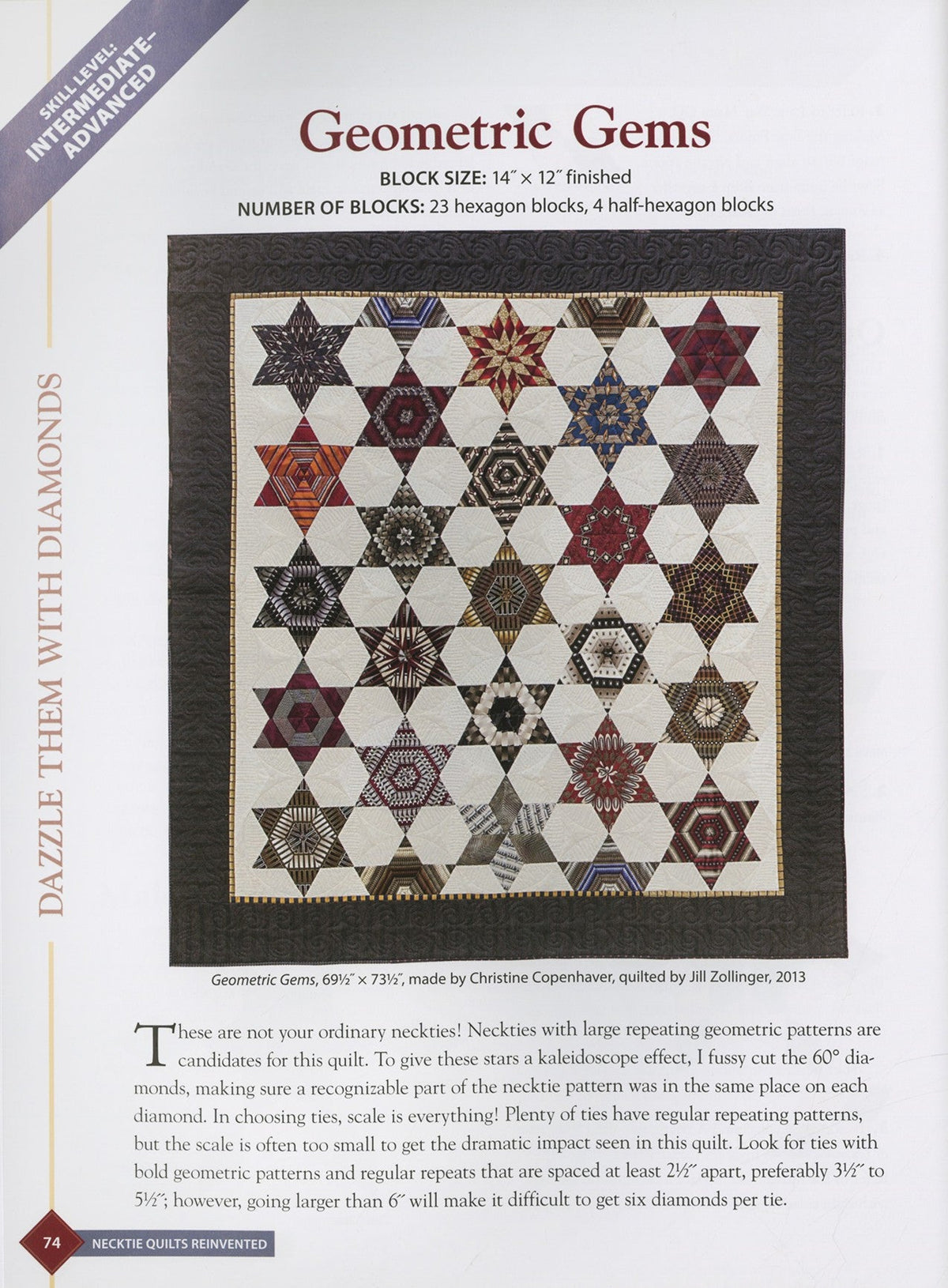 Necktie Quilts Reinvented
