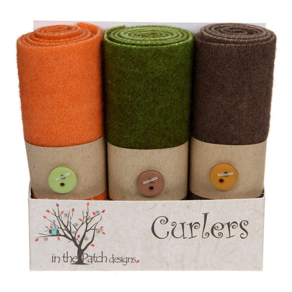 Wool Curlers 4in X 16in Harvest