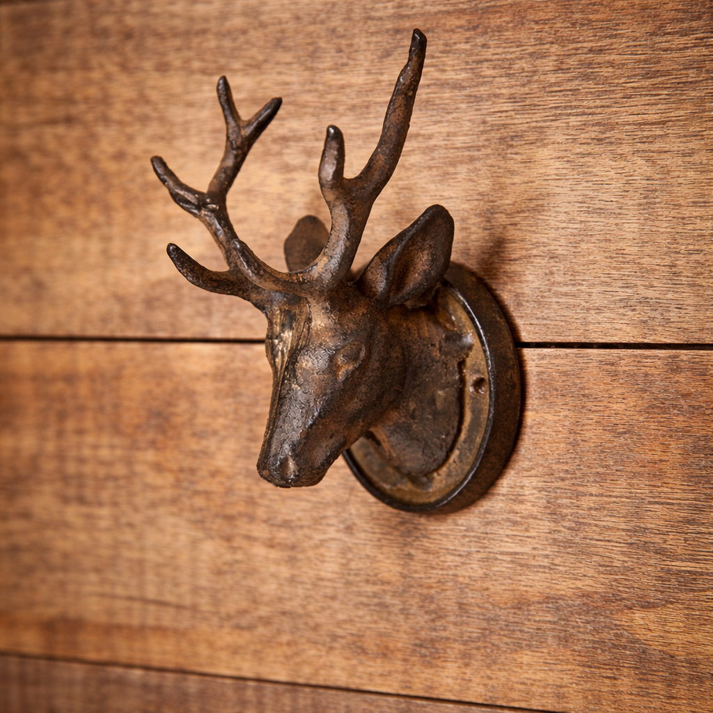 Cast Iron Mounted Buck