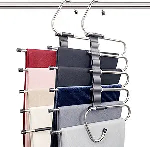 Magic Pants Hangers Space Saving 2 Pack Organizer
