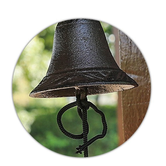 Cast Iron Double Bird Bell