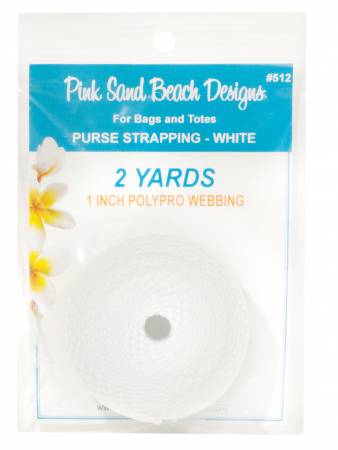 Purse Strapping 1in x 2 yds - 12 color choices