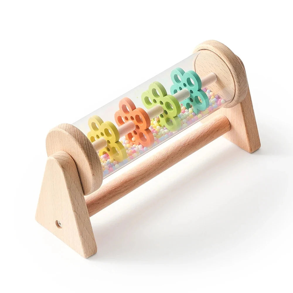 Montessori Wooden Rain Stick Sensory Musical Toy