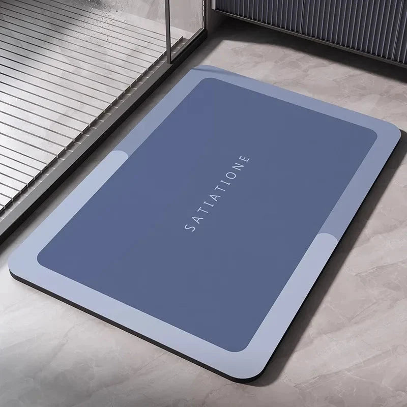Diatomaceous Earth Bath Mat – Quick-Dry Non-Slip Absorbent Rug