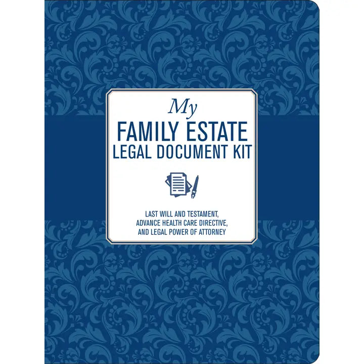Peter Pauper Press - My Family Estate Legal Document Kit