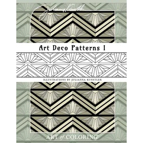 Art Deco Patterns 1: Art of Coloring. Coloring book - Paperback