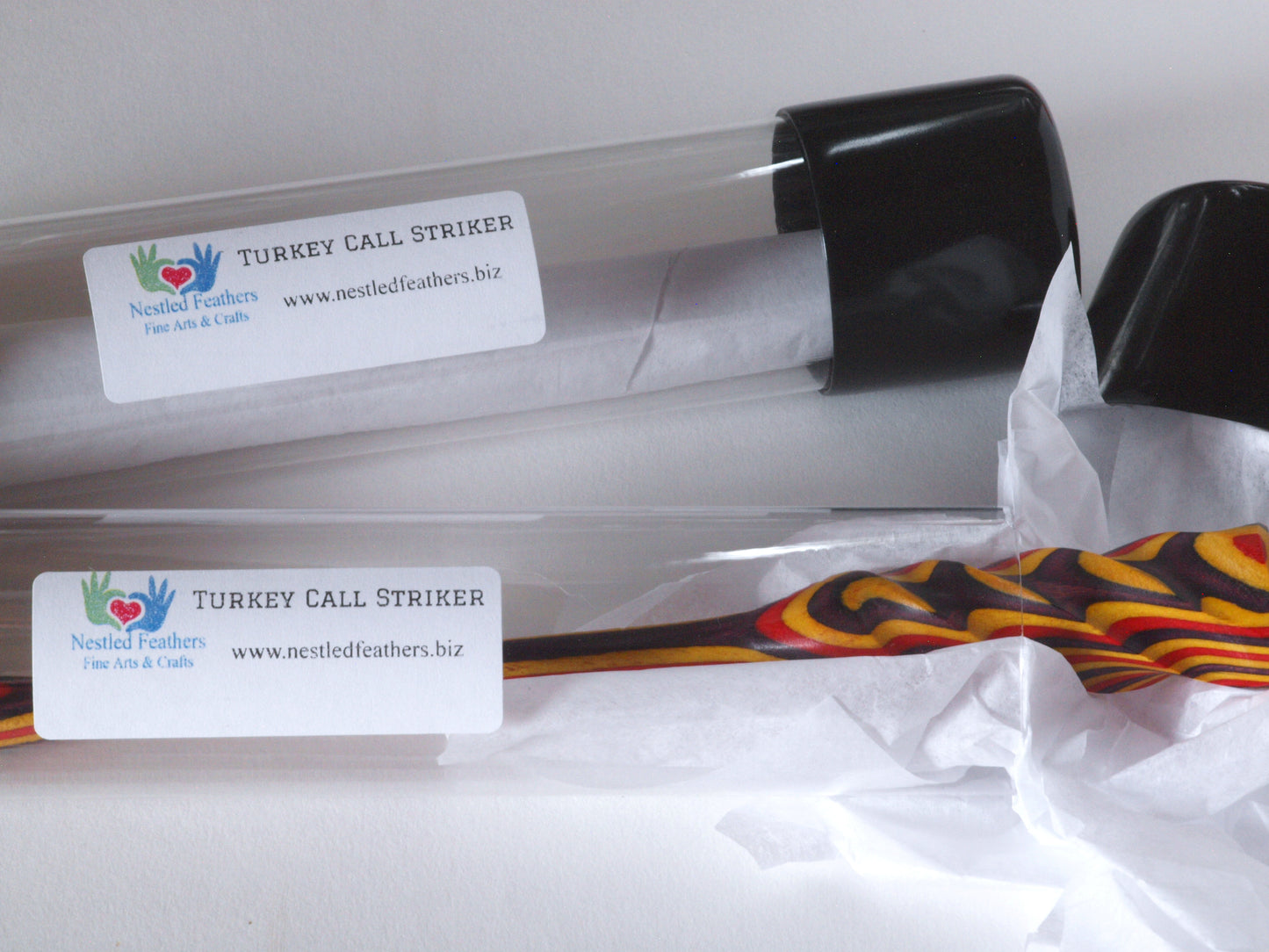 Turkey Call Striker - Nestled Feathers Original