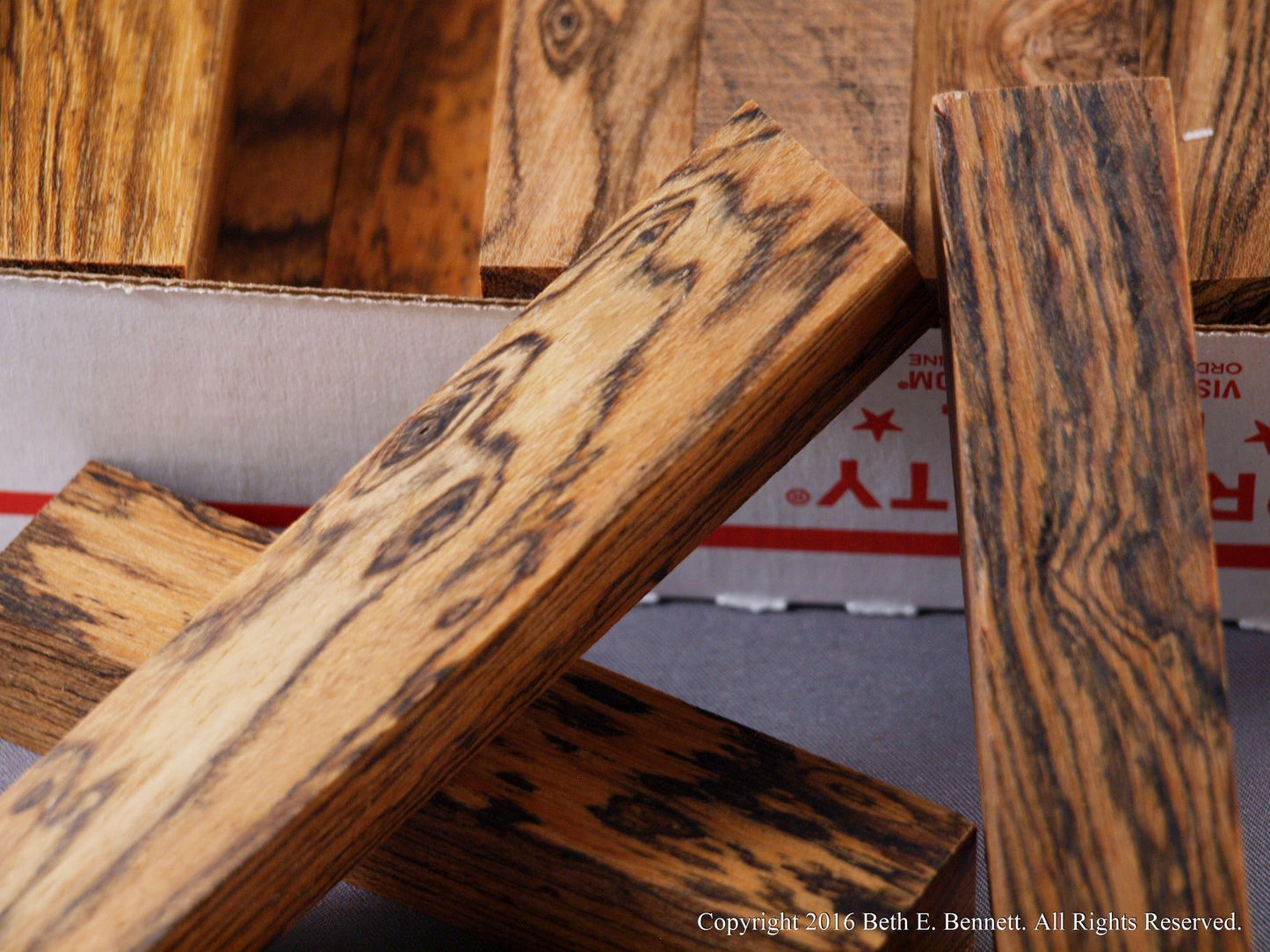 Bocote Wood Scraps - Small