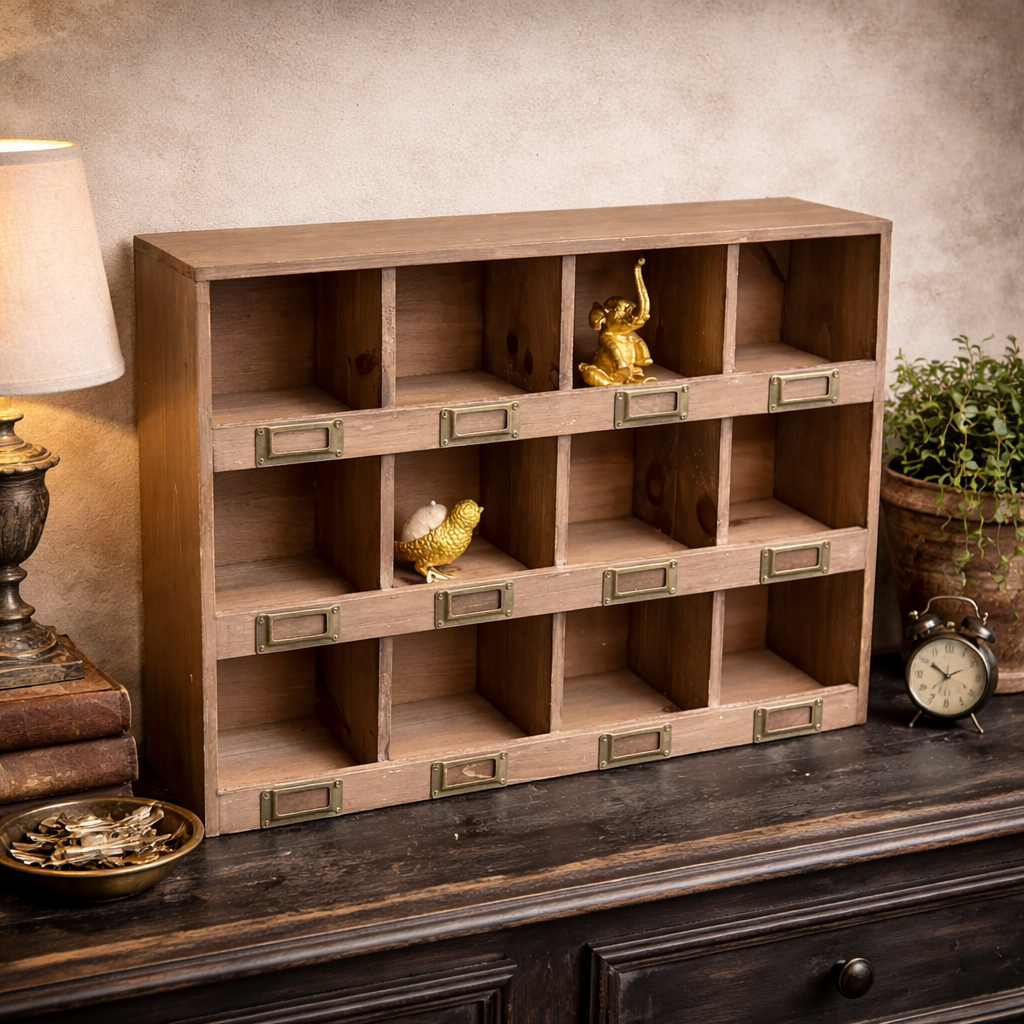 Rustic Cubby Box