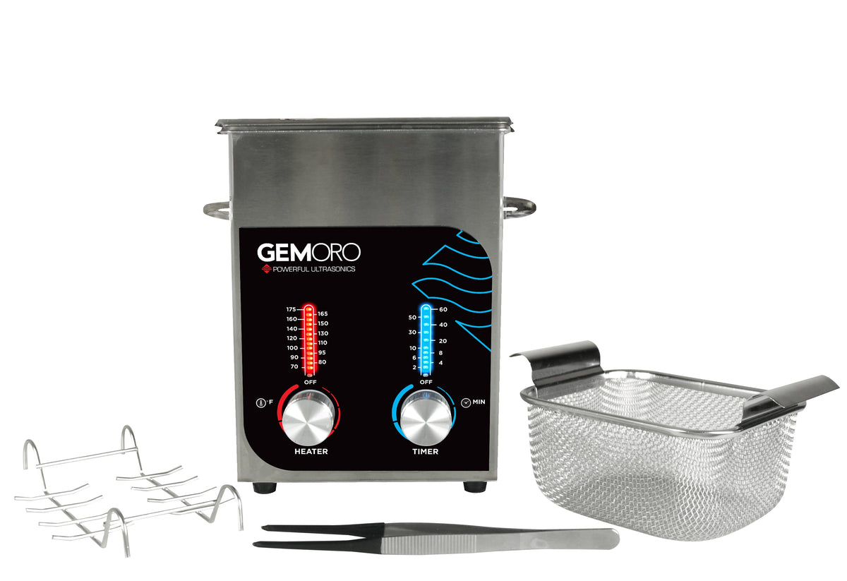 Ultrasonic (2 Quart) With Heater & Accessories - GEMORO
