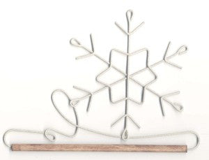 6in White Snowflake