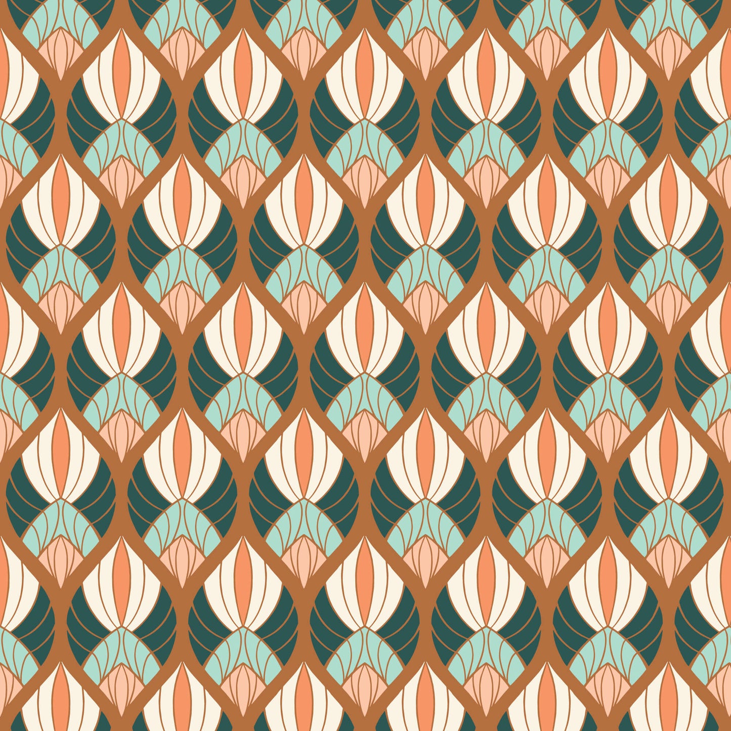 Florissima - Deco Shells - Coral