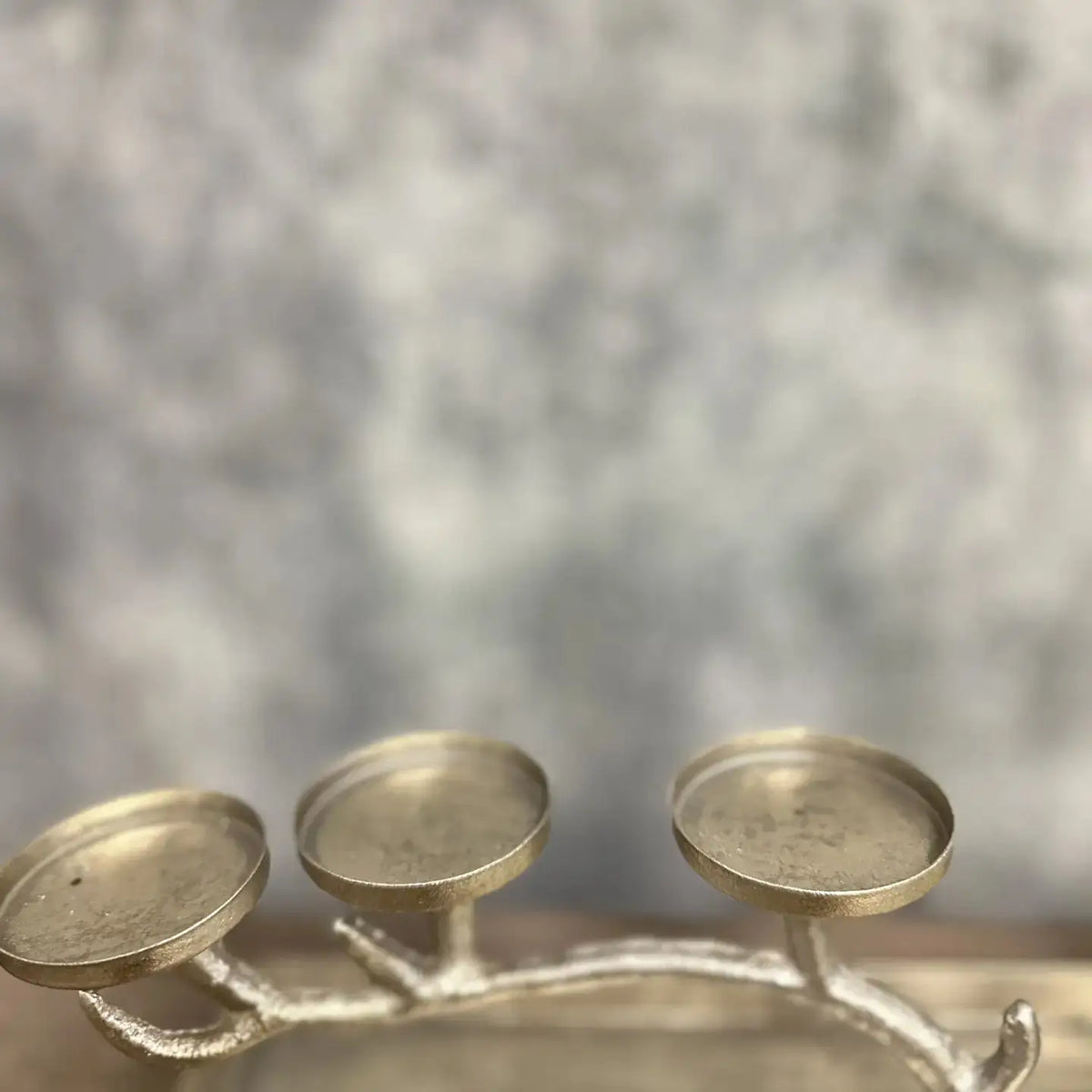 Iron Twig Candle Holder