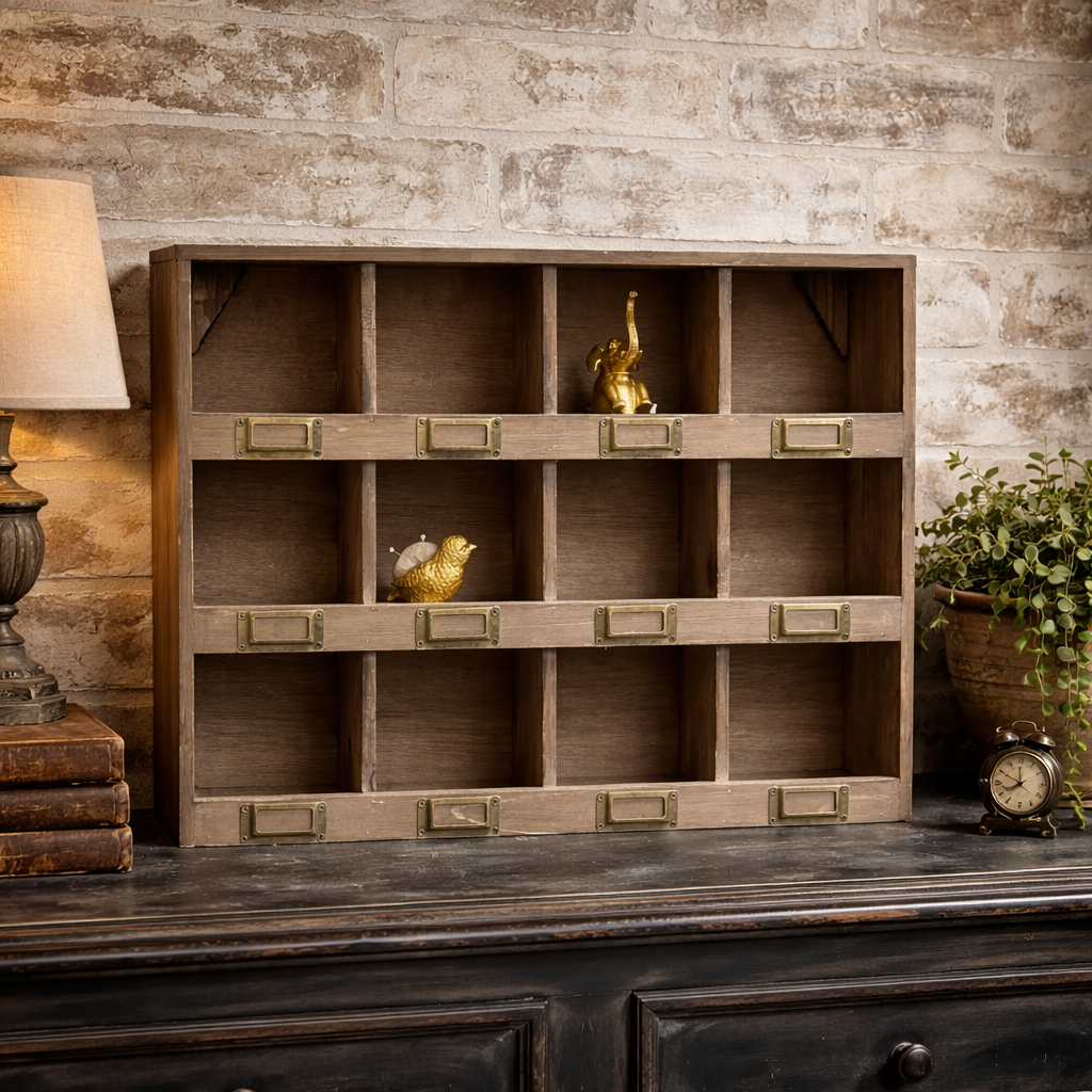 Rustic Cubby Box