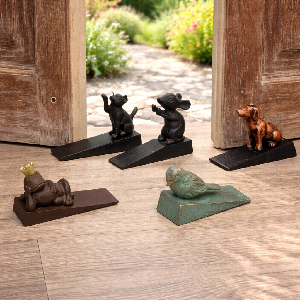 Cast Iron Animal Doorstop