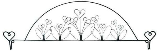 22in Flower Garden Fabric Holder