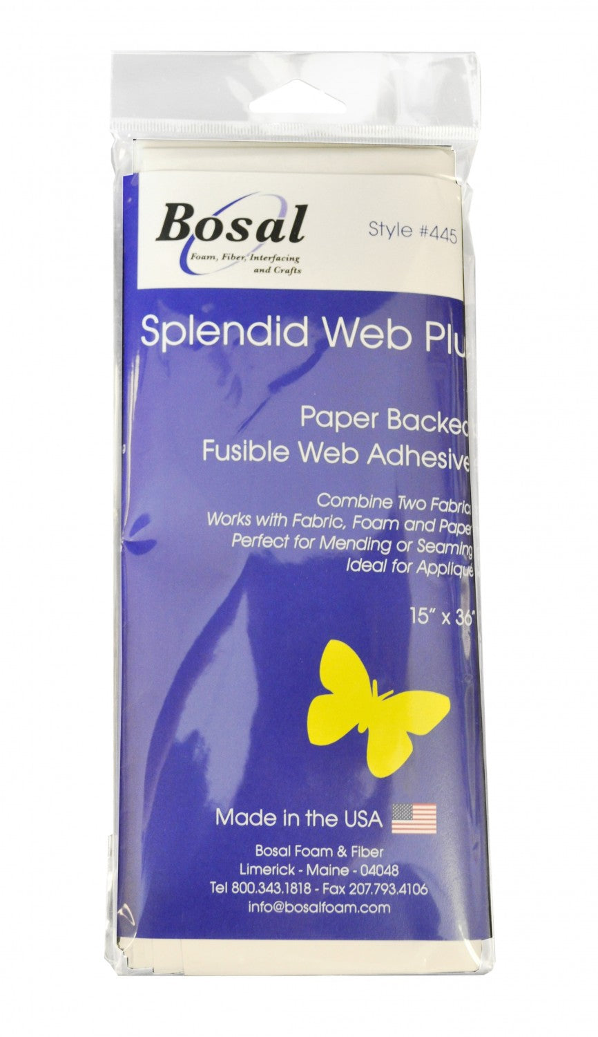 Splendid Web Plus Paper Backed Fusible Web Adhesive