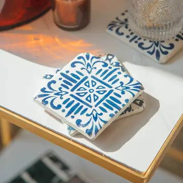 RESIN COASTERS-Set of 4