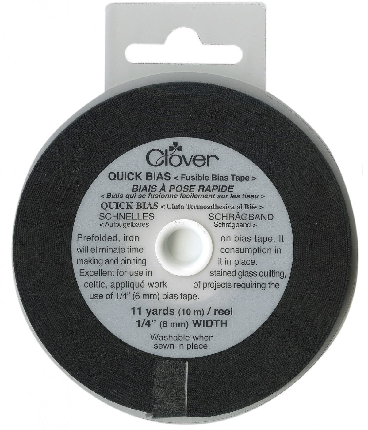 Fusible Quick Bias Black