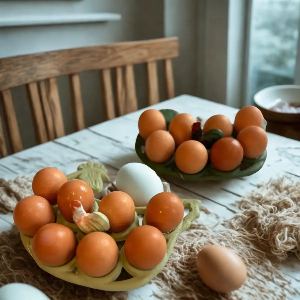 IRON EGG HOLDER