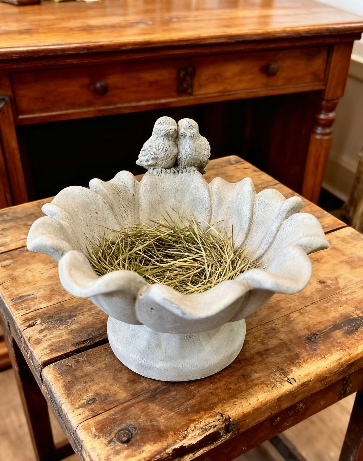 Bird Pedestal Bedbath Bowl