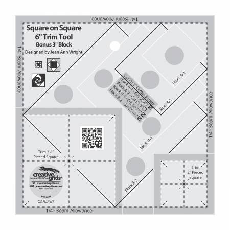 Creative Grids Square on Square Trim Tool