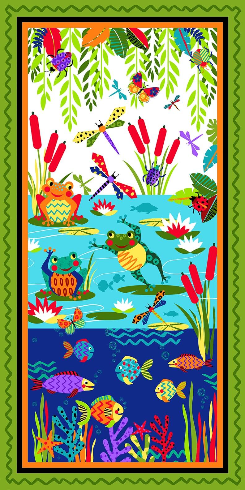 Pond Life (24" Panel)