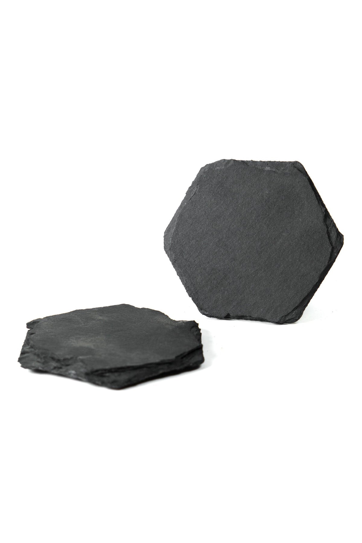 Slate Hexagon Coaster Set