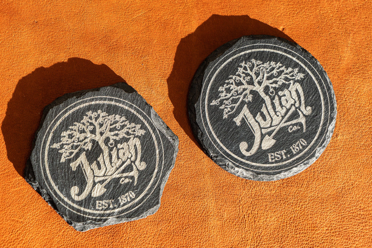 Slate Hexagon Coaster Set