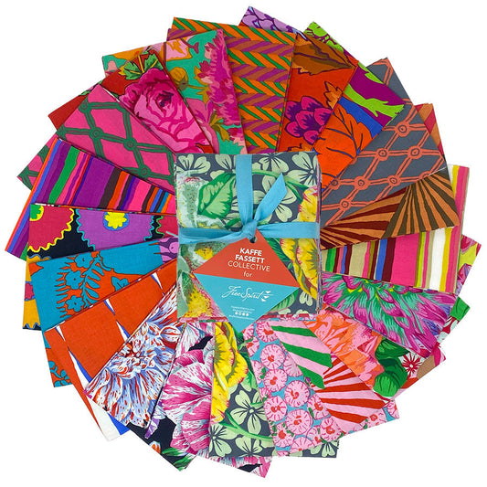 February 2026 Warm Fat Quarter Bundle 18"x21" 20pcs Kaffe Fassett