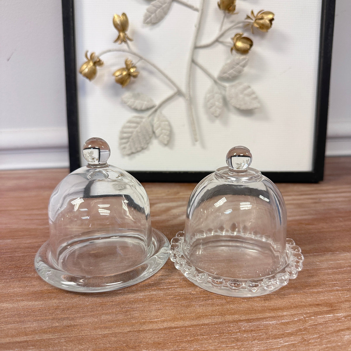 Glass Dome Display Cloche with Base