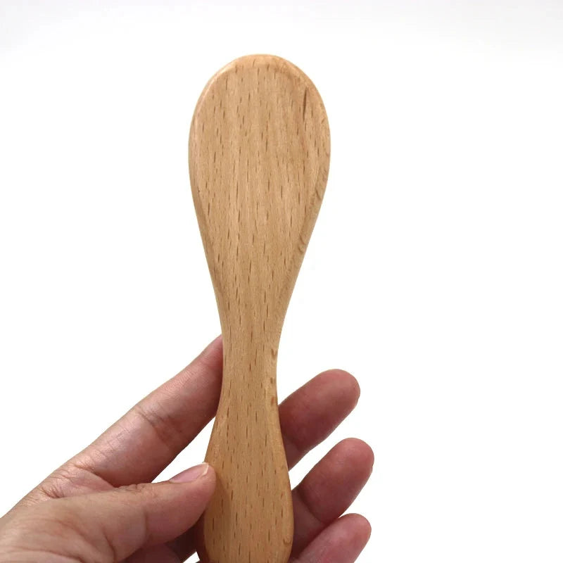 Natural Wool Beech Wooden Comb – Baby & Kids Hair Brush