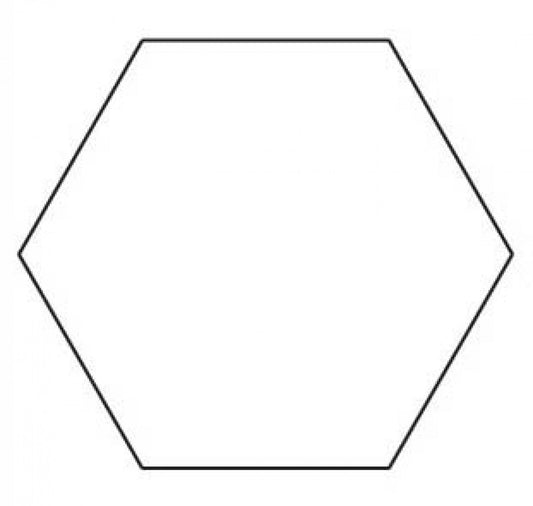 3/8in Hexagon Papers