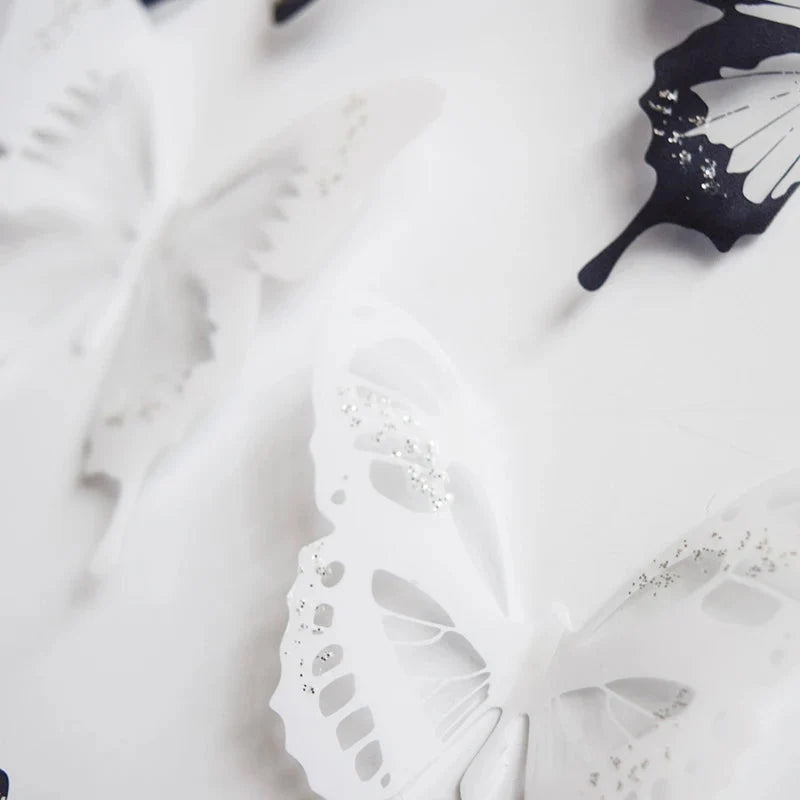 3D Crystal Butterfly Wall Stickers – Home & Garden Decor Decals