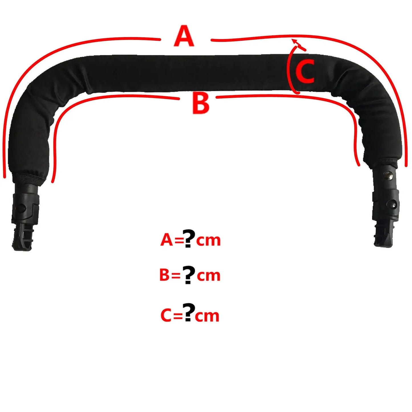 PU Leather Stroller Handle Covers & Bumper Sleeve