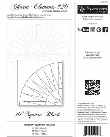 Charm Elements 20 - New York Beauty Block