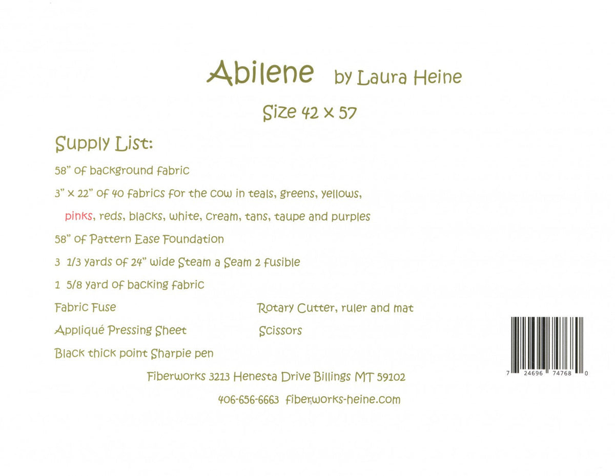 Abilene Cow Collage