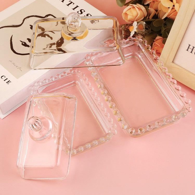 Classic Clear Glass Butter Keeper