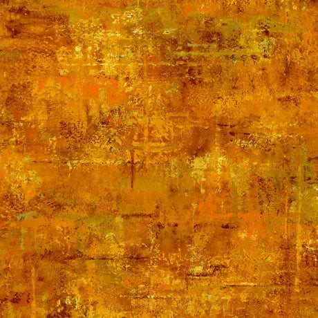Orange Amber Mottled Blender Wideback Cotton Fabric per yard