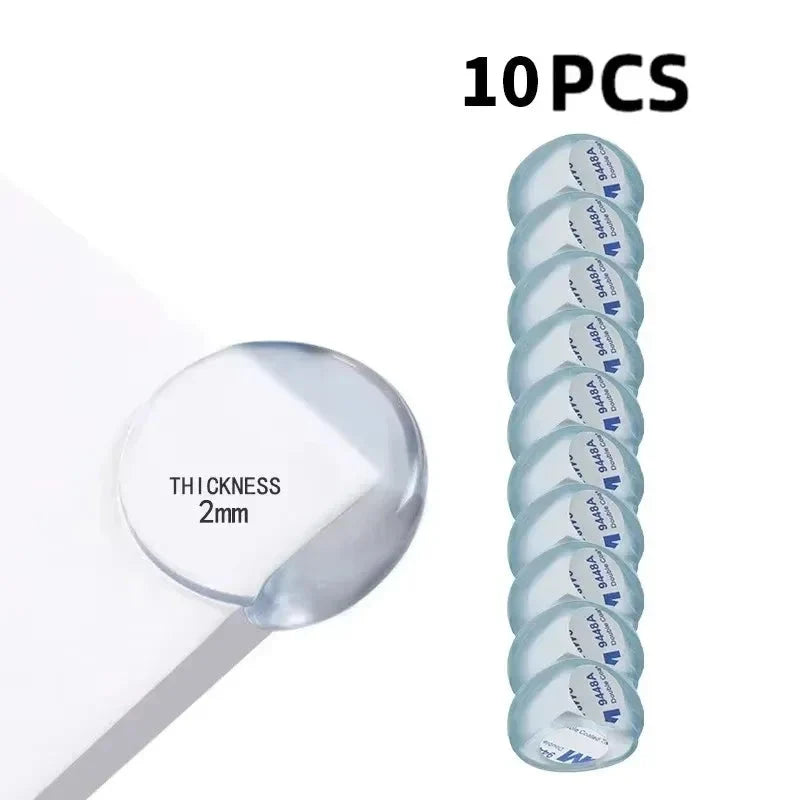 Transparent Baby Safety Strip with Double-Sided Tape for Furniture