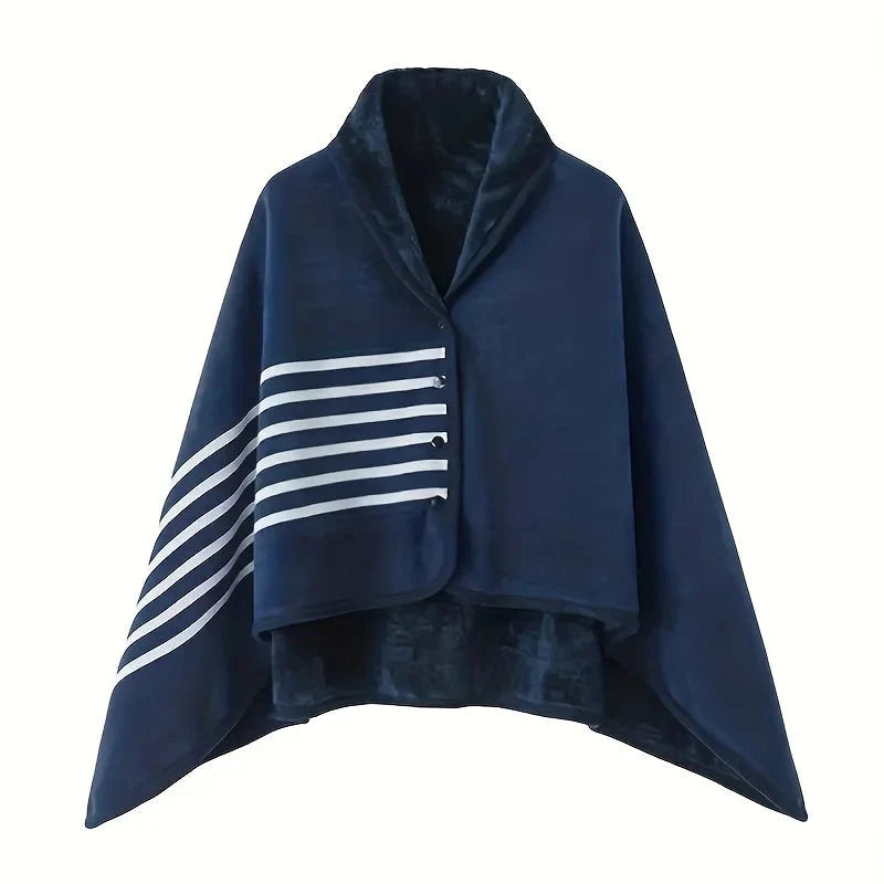 Wearable Blanket Shawl – Flannel Lazy Office Wrap