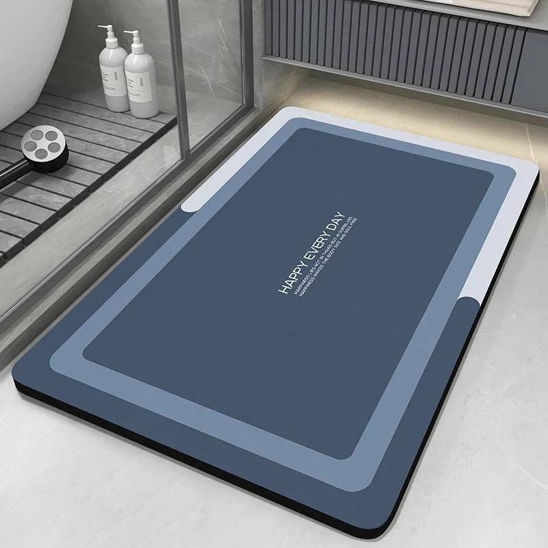 Diatomaceous Earth Bath Mat – Quick-Dry Non-Slip Absorbent Rug