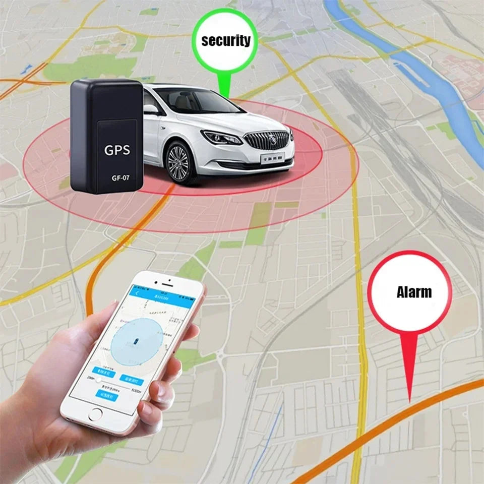 Mini GPS Locator Position APP GF07 Car GPS Tracker Magnetic Vehicle GPS Locator Anti-lost Anti-theft Alarm GPS Tracking Device