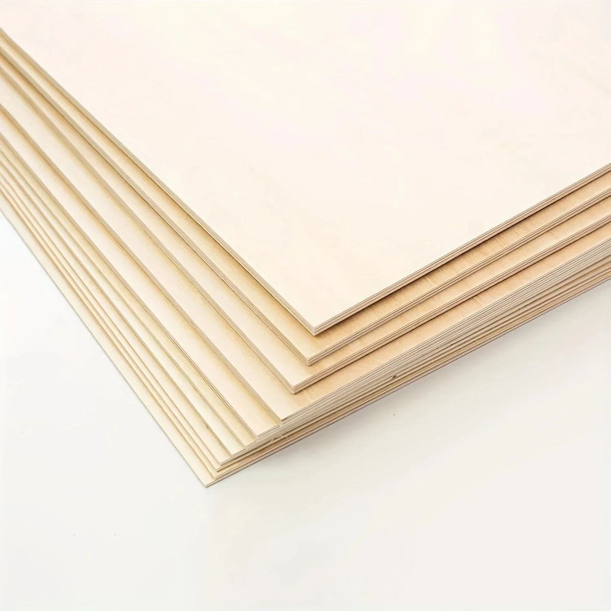 Unfinished Wood Sheets for Crafts - 6x4in/15x10cm (4/8/15 Pcs) | DIY Arts & Projects