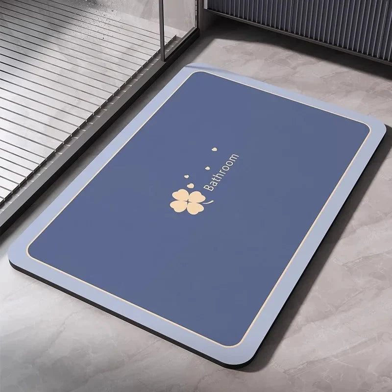 Diatomaceous Earth Bath Mat – Quick-Dry Non-Slip Absorbent Rug