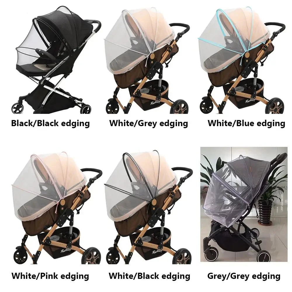 Mosquito Net Full Cover for Baby Car Seat Stroller Cradle Mesh