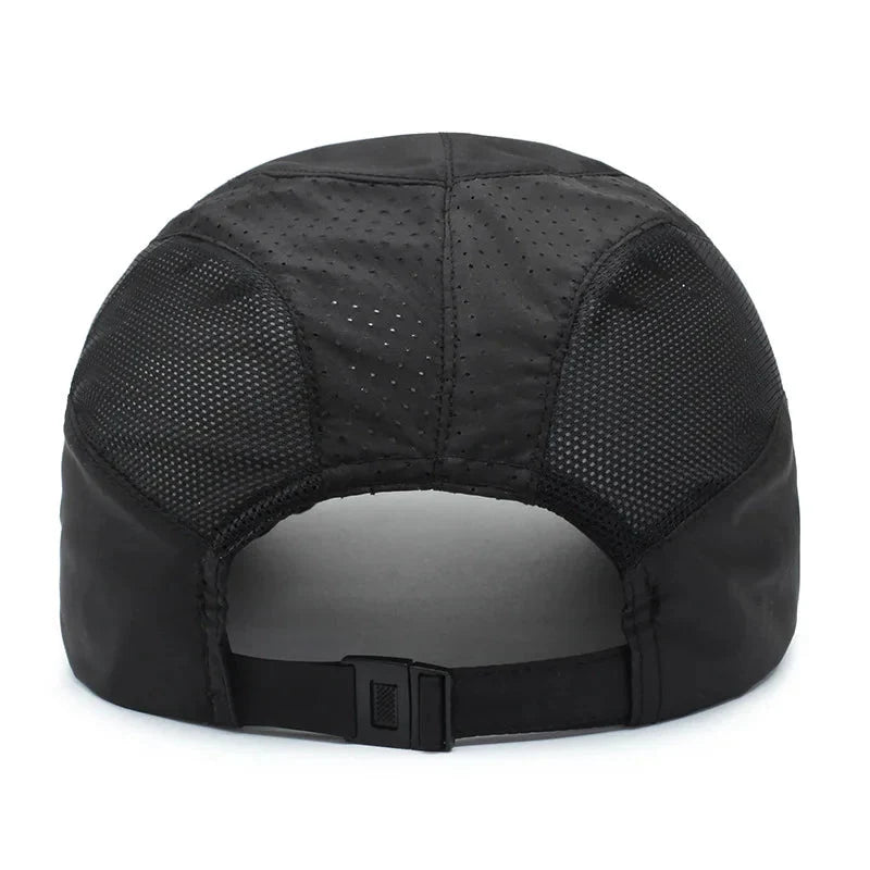 UV Protection Baseball Cap – Quick-Drying, Breathable Strapback for Hiking & Fishing