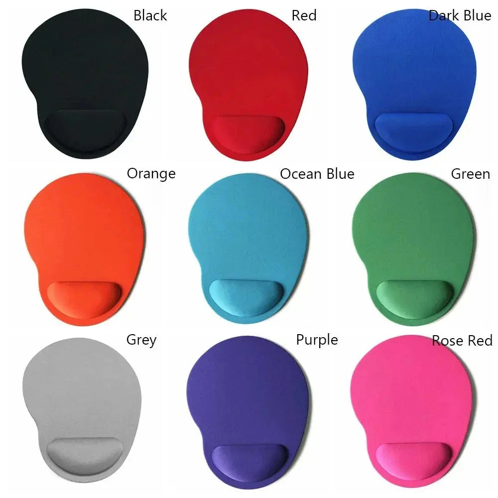 Ergonomic Wrist Rest Mouse Pad - Comfortable Support & Non-Slip Design