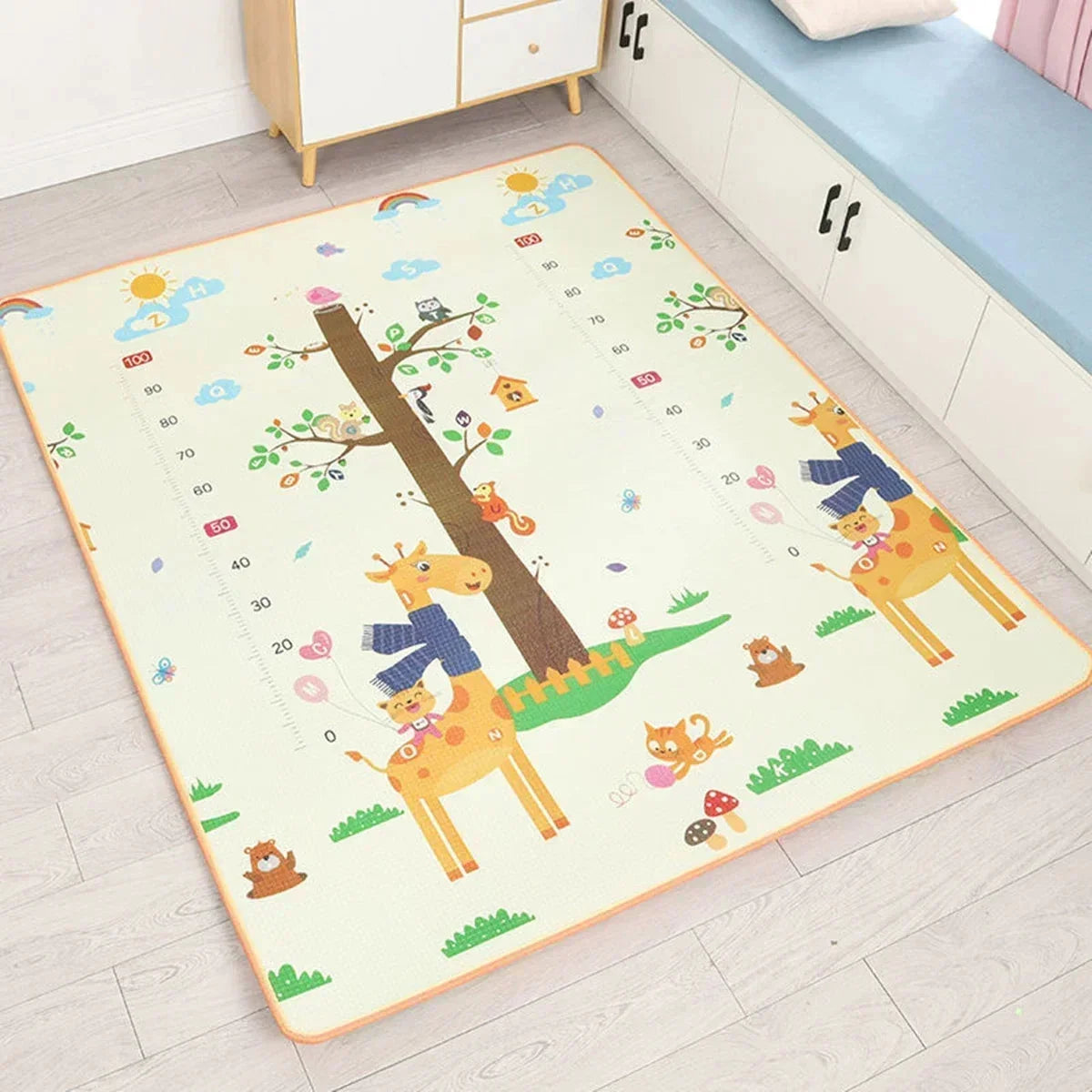 Non-Toxic Baby Crawling Play Mat | EPE Activity Gym Carpet