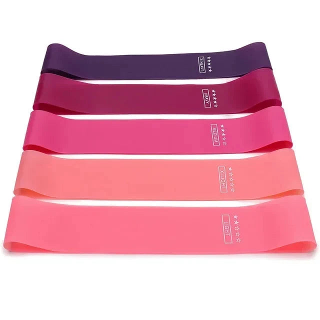 Portable Resistance Bands Set – 5 Level Workout Bands for Strength